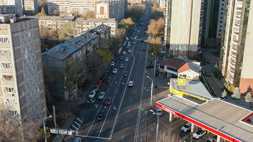 Важные изменения на улице Сатпаева в Алматы после реконструкции