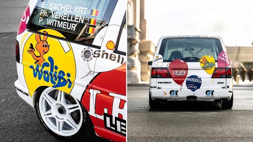Уникальный гоночный минивэн Peugeot выставлен на аукцион