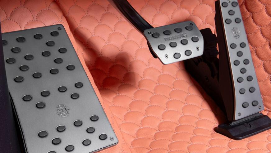 Представлен Brabus 600 Peetch — это персиковый Range Rover