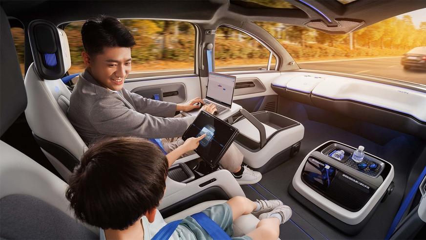 Китайская Baidu выкатила автономный минивэн