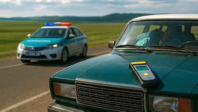 Патрульдер автотуристерді алдауын жалғастырып жатыр