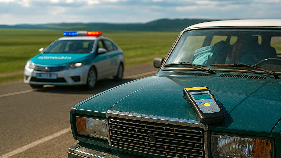 Патрульдер автотуристерді алдауын жалғастырып жатыр