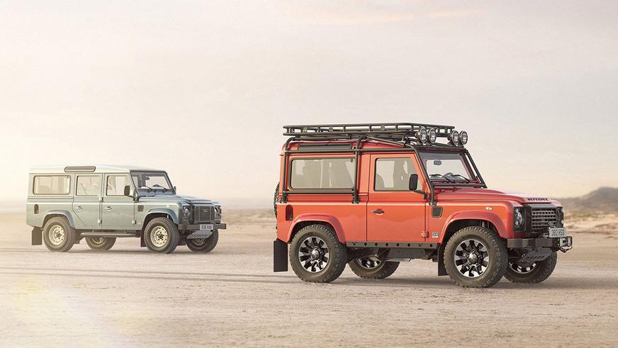 Land Rover снова взялся за старые Defender