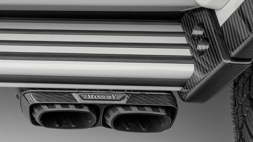 Новый G-Class от Mansory: бортовые редукторы и 850 сил