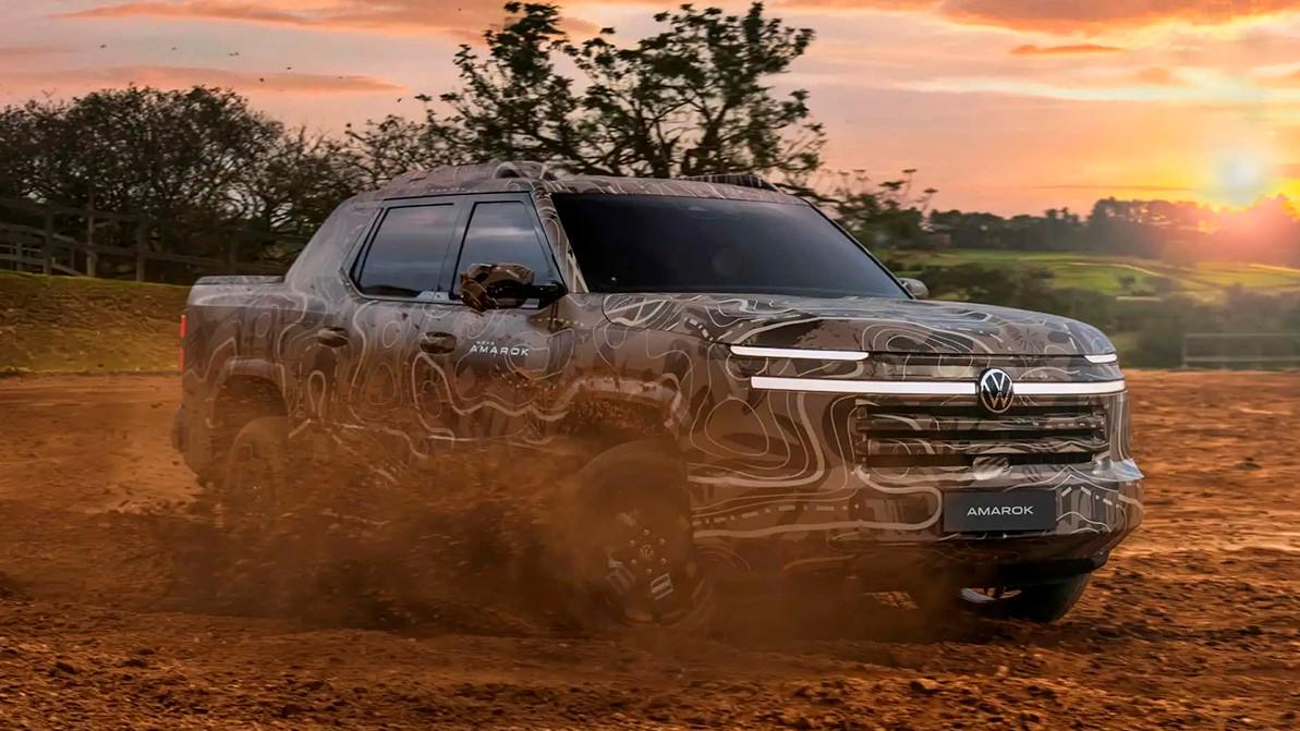 Volkswagen жаңа Amarok-ты көрсетті