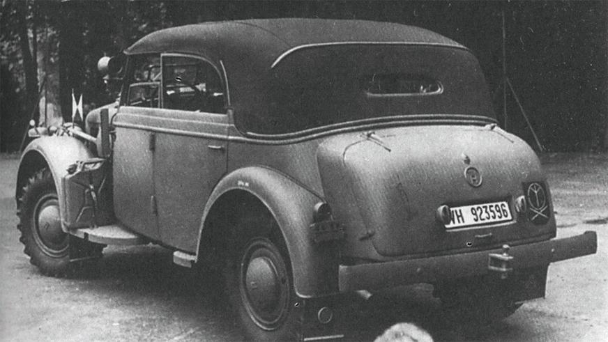 Horch Лиса Пустыни Эрвина Роммеля