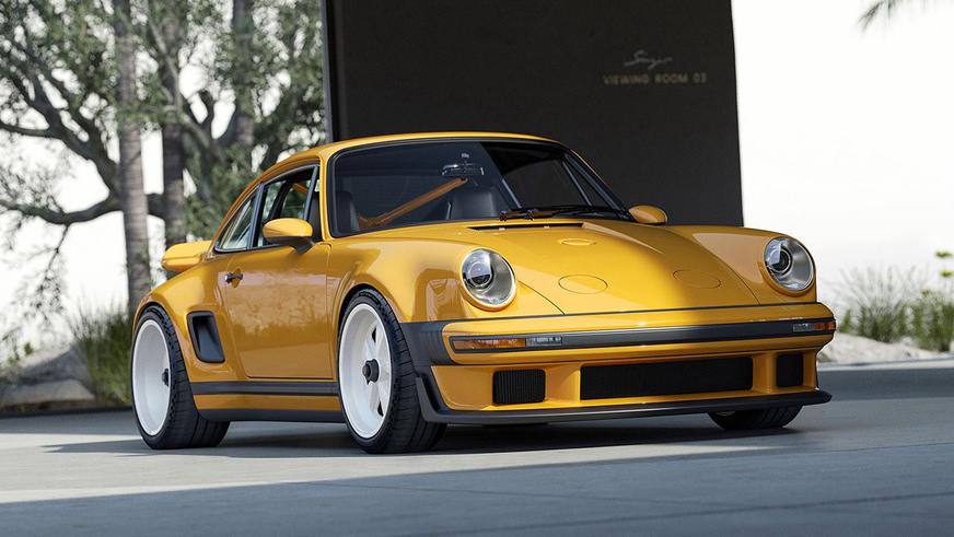 Новый Porsche 911 от Singer получил выдвижные противотуманки