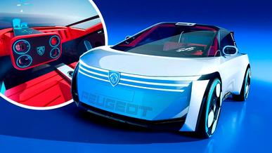 Peugeot Polygon с рулевым «гиперквадратом»