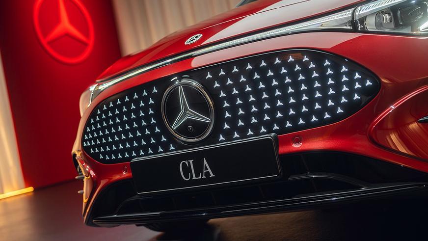 Новый Mercedes-Benz CLA представлен как электрокар и гибрид