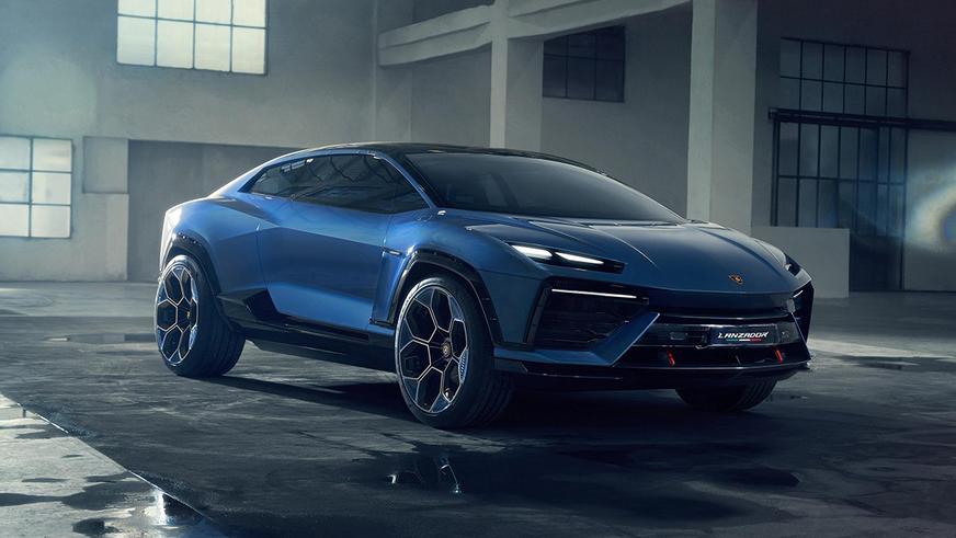 Концептуальный электромобиль Lamborghini Lanzador представлен официально