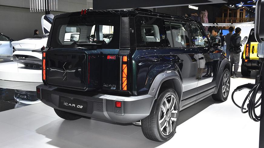 Батарейный кроссовер Chery iCar 03: характеристики и цены
