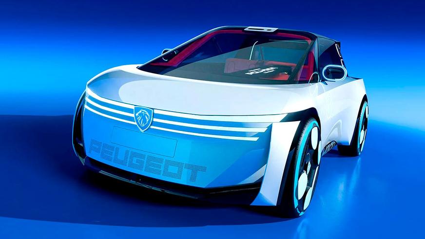 Peugeot Polygon с рулевым «гиперквадратом»