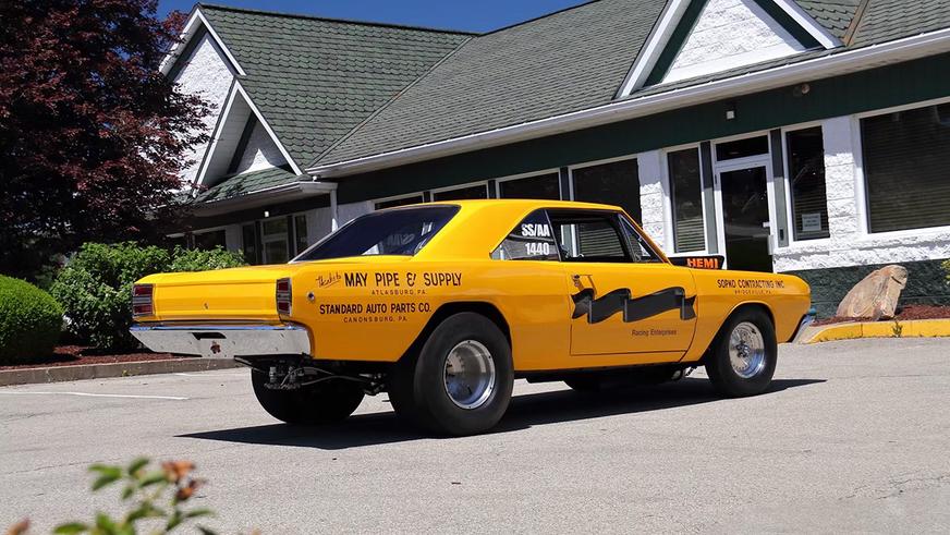 Дрэгстер Dodge Dart из 1960-х уйдёт с молотка