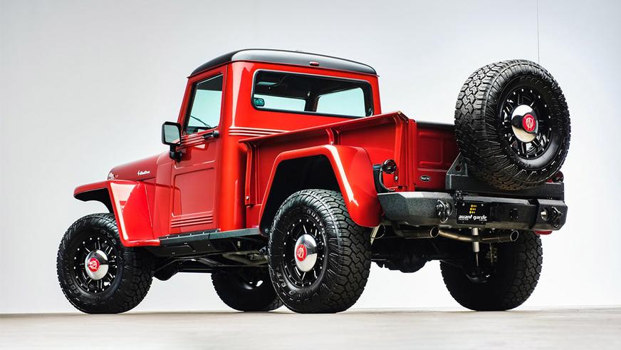 Рестомод Willys Jeep Pickup c потрохами современного Wrangler