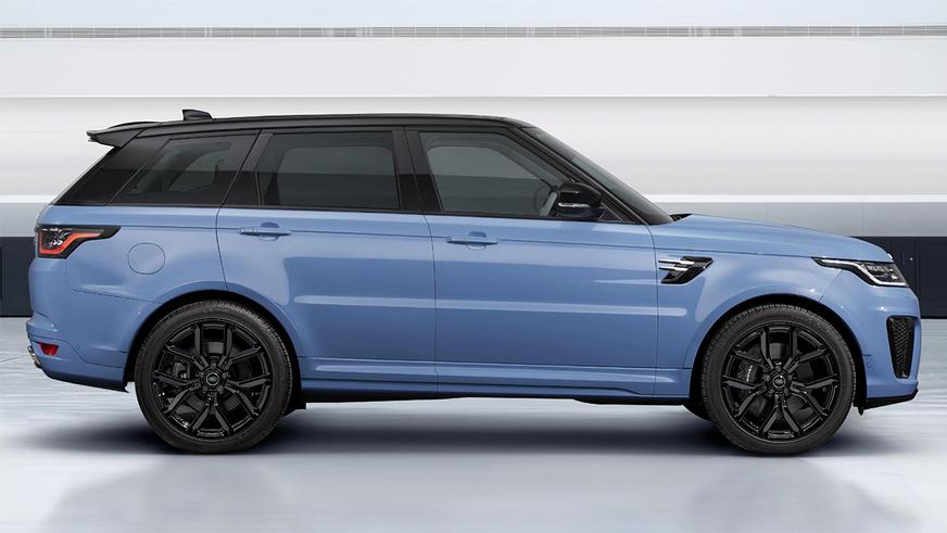 Range Rover Sport SVR Ultimate Edition покрыт «стеклянной» краской