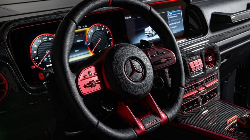 Brabus сделал из G-Class 900-сильный пикап