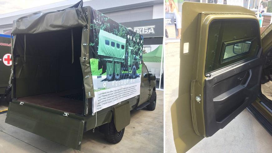 Военный броневик сделали из Lada Niva Legend