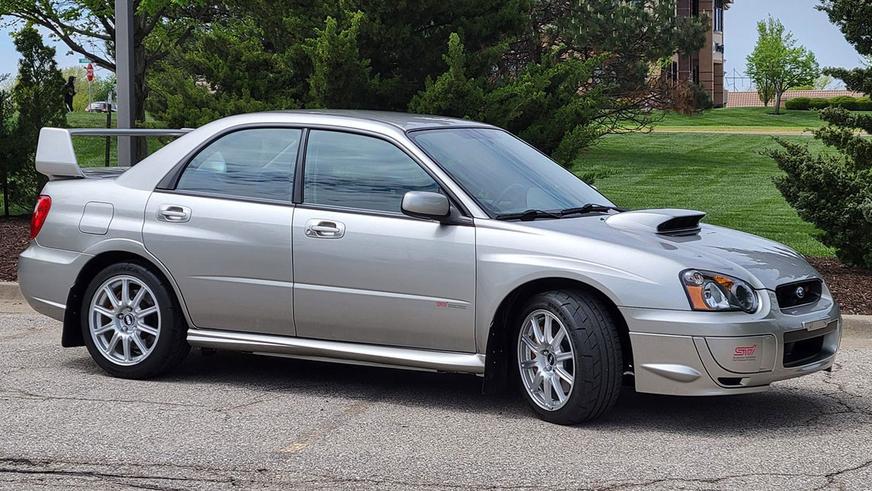 Практически новая Subaru Impreza WRX STi на торгах в США