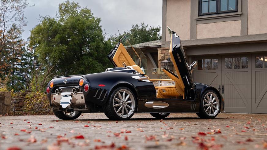 Очень редкий спорткар Spyker из Голландии уйдёт с молотка