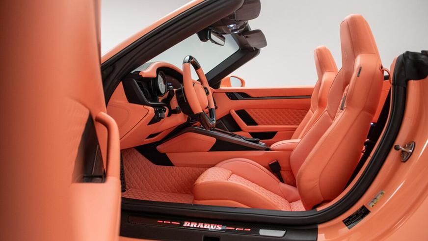 Представлен Brabus 600 Peetch — это персиковый Range Rover