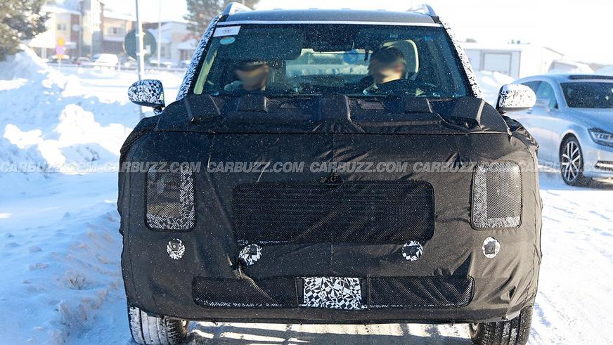 Hyundai Palisade нового поколения вышел на тесты