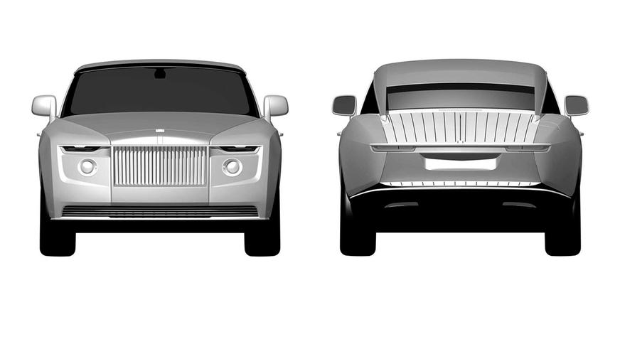 Загадочный Rolls-Royce появился на патентных рисунках