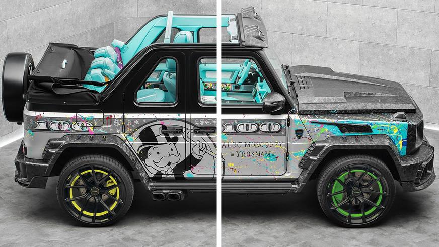 Гелик в стиле Монополии построили в Mansory