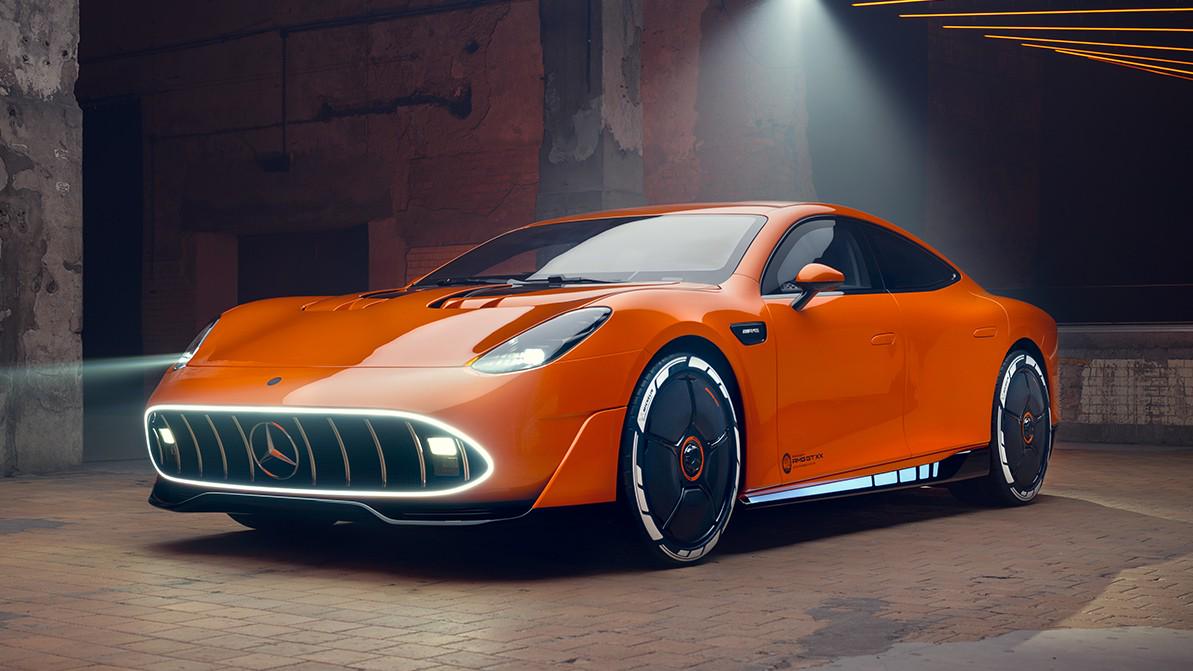 Концепт Mercedes-AMG GT XX с 1360 силами намекнул на серийную модель