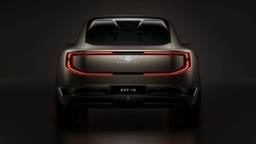 Bentley показала первый электрокар — экзотический 3-местный кроссовер
