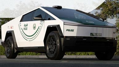 Дубай полициясының автопаркіне Cybertruck қосылды