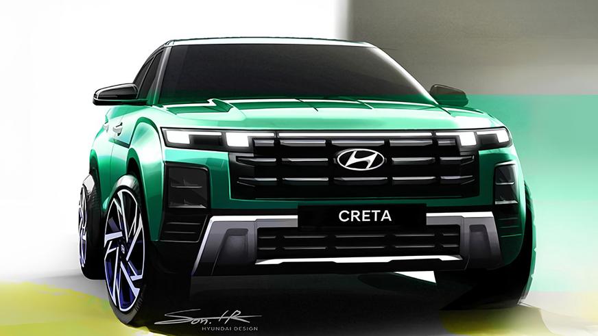 Обновлённая Hyundai Creta: секретов почти не осталось