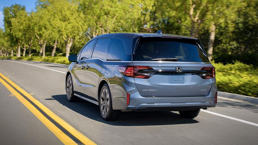 Honda представила обновлённый Odyssey
