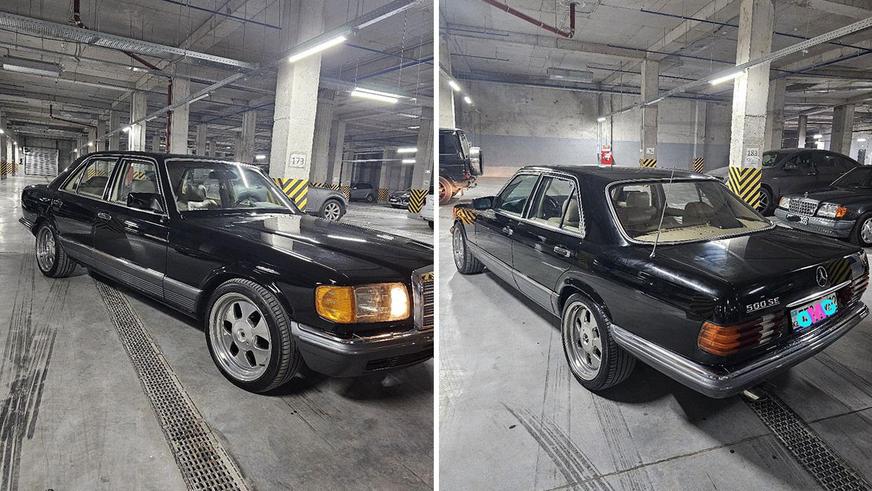 Mercedes-«дипломат» (W126) с небольшим пробегом продают на Kolesa.kz