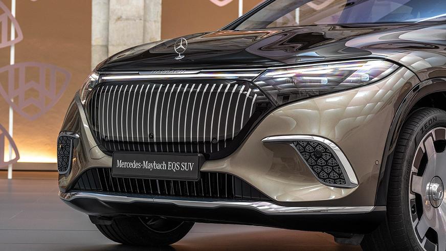 Представлен кроссовер Mercedes-Maybach EQS