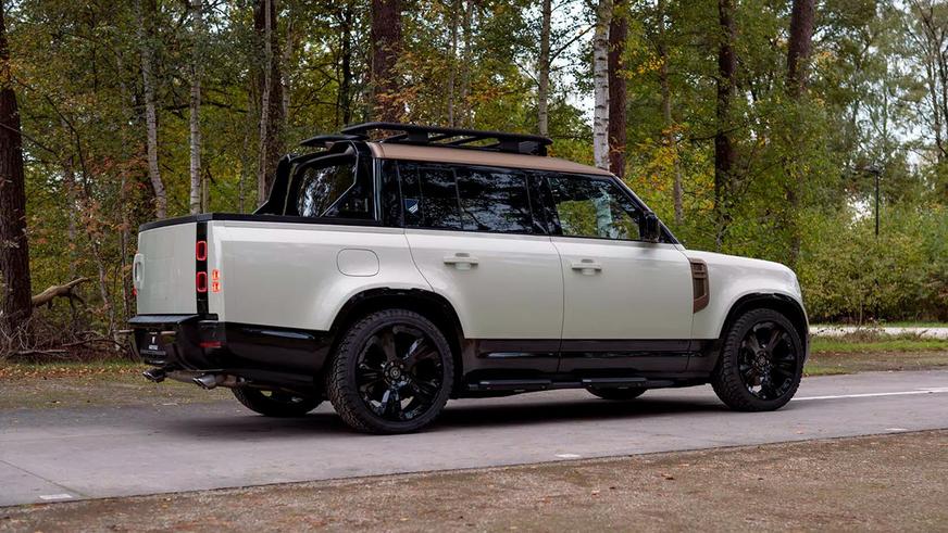 Land Rover Defender превратили в пикап