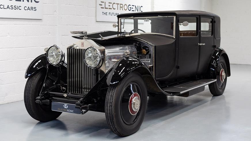 Rolls-Royce Phantom II 1929 года выпуска превратили в электромобиль