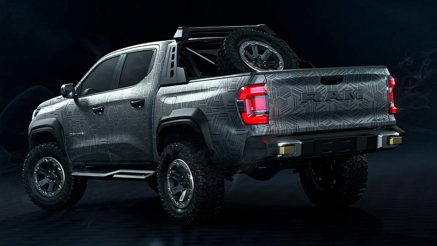 RAM Dakota Nightfall – американский пикап на китайских агрегатах