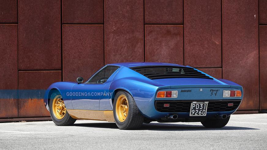 Уникальную 50-летнюю Lamborghini оценили в 4 млн долларов