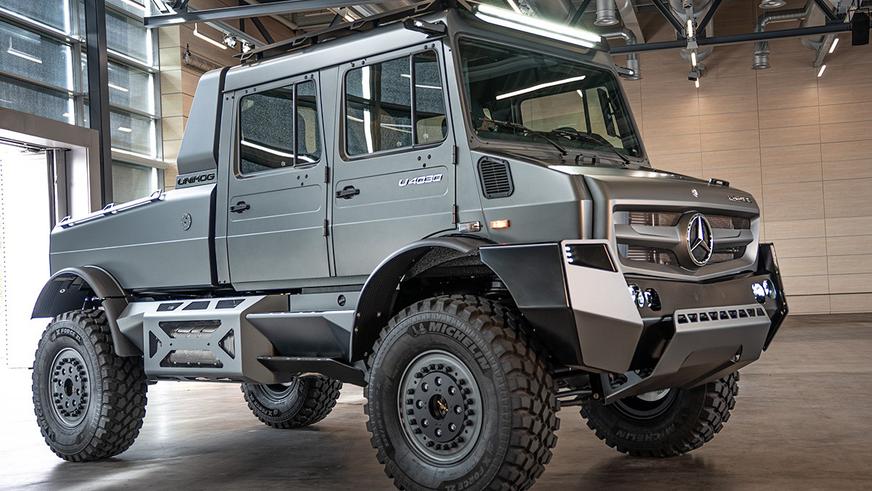 Представлен самый роскошный и мощный Unimog. Он может стать серийным