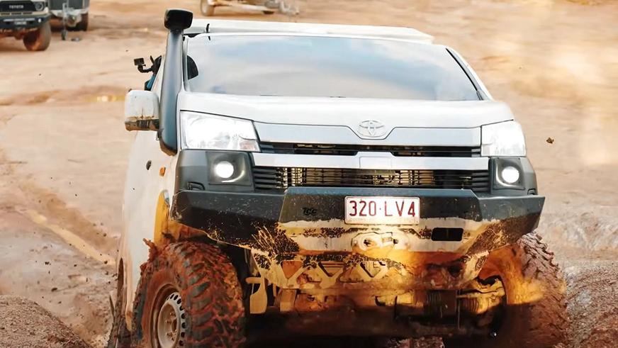 Экспедиционный Toyota HiAce построили в Австралии