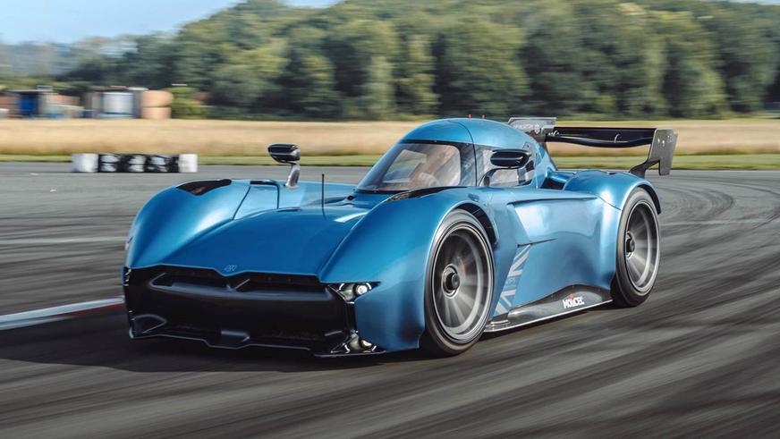 McMurtry Spéirling прошёл трассу Top Gear быстрее болида F1