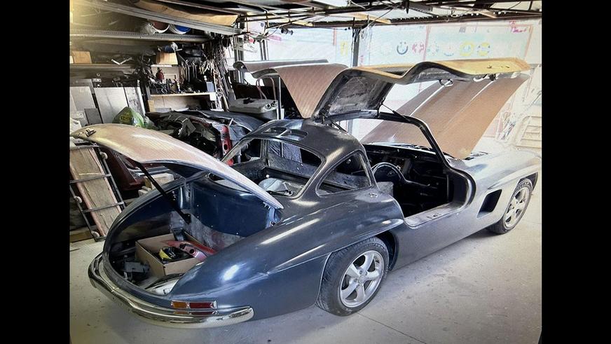 Mercedes-Benz SLK 320 превратили в 300 SL Gullwing