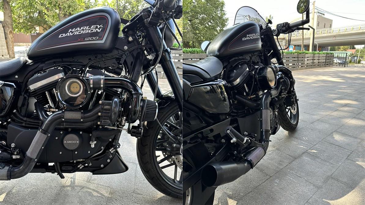 Мотоцикл Harley-Davidson с турбонаддувом выставлен на продажу на Kolesa.kz