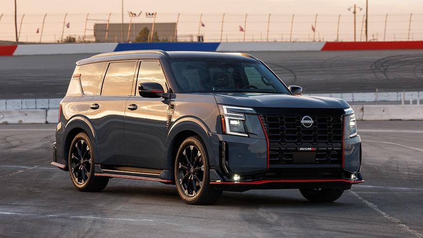 Внедорожники Nissan Armada и Patrol стали мощнее в новой версии от Nismo