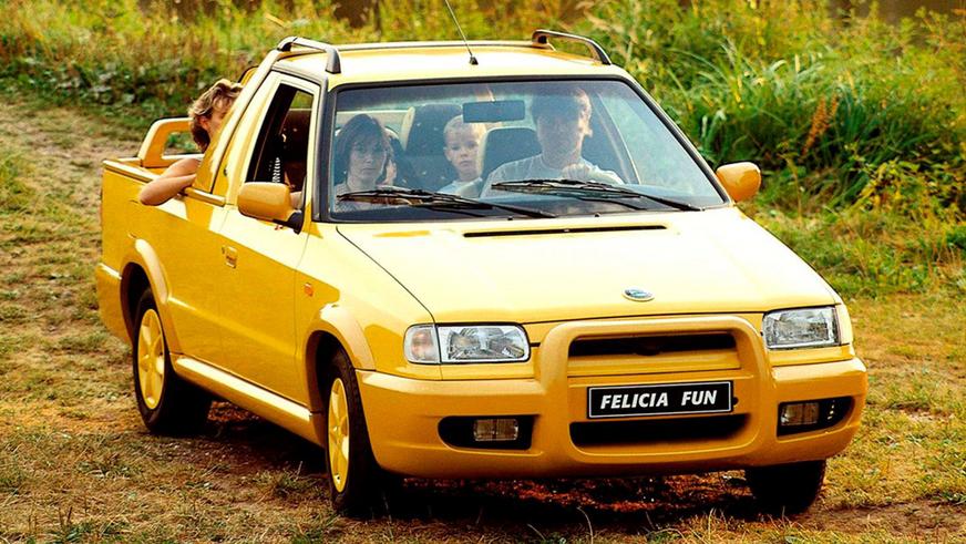 Škoda придумала легковой пикап в память о необычной Felicia