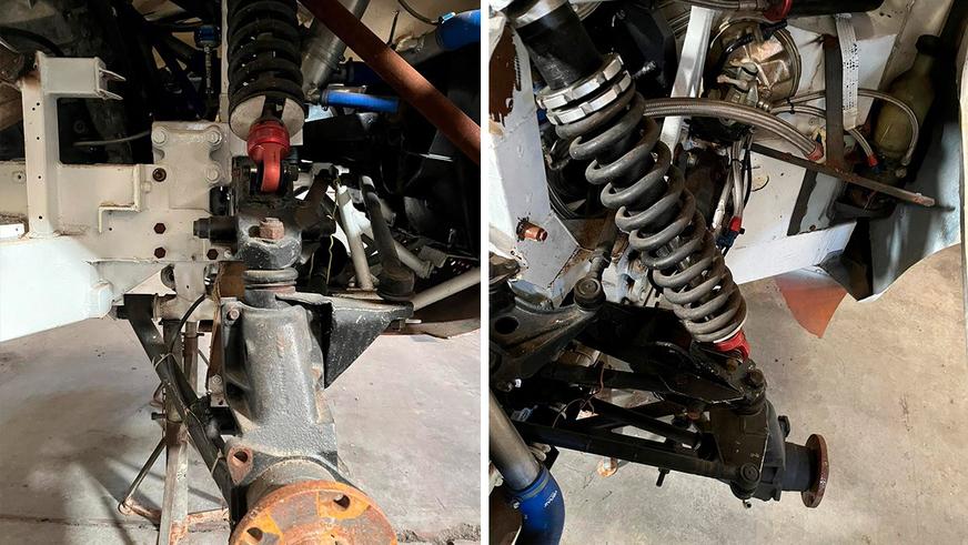 Кузов “Нивы”, подготовленный под международные ралли, продают во Франции