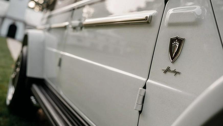 Сверхдорогой «Гелендваген» окрасили алмазной пылью