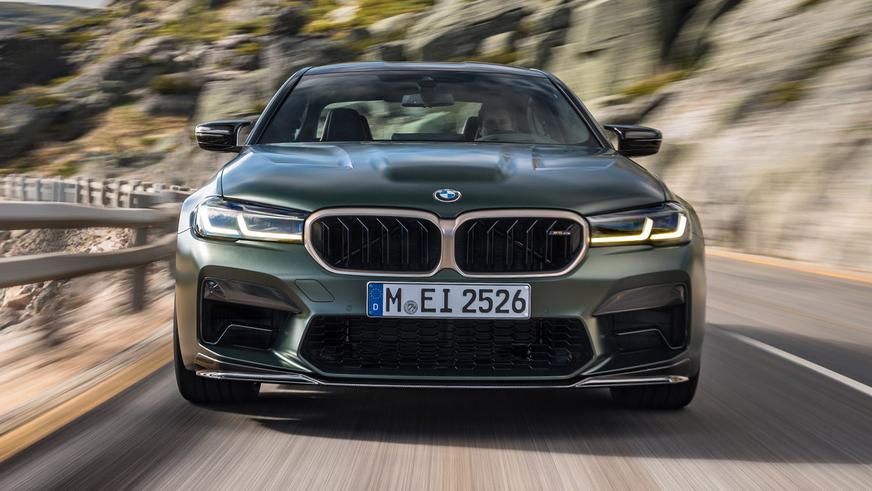 BMW M5 представила официально заряженную версию CS