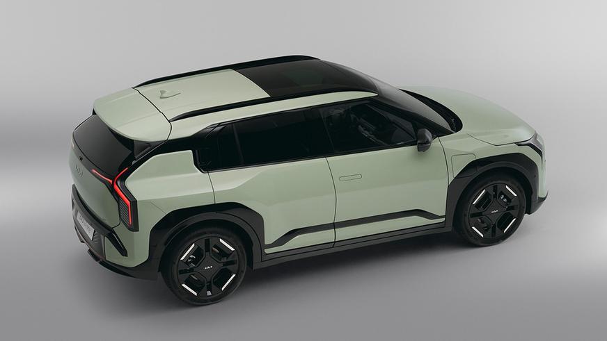 Kia показала недорогой батарейный паркетник EV3