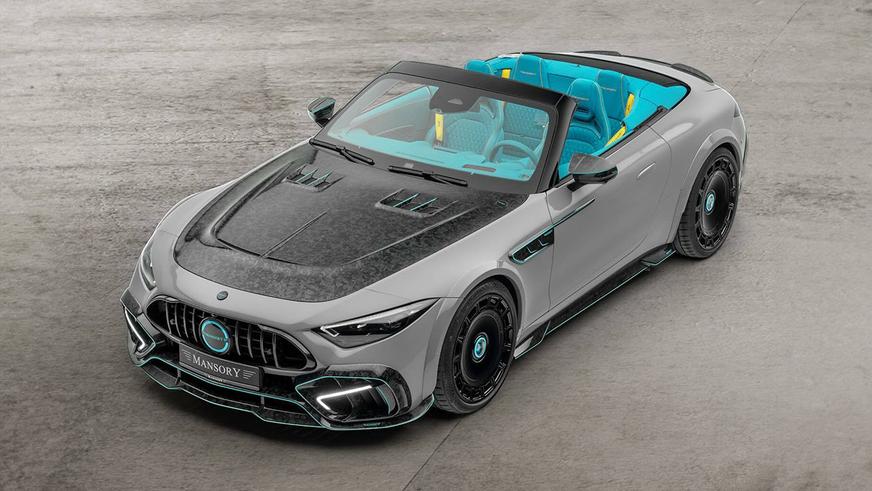 Оцените Mercedes-AMG SL 63 в обработке Mansory